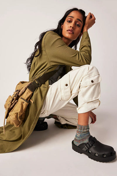 Free People Karlie Buckle Clog Fashion Truck Canada