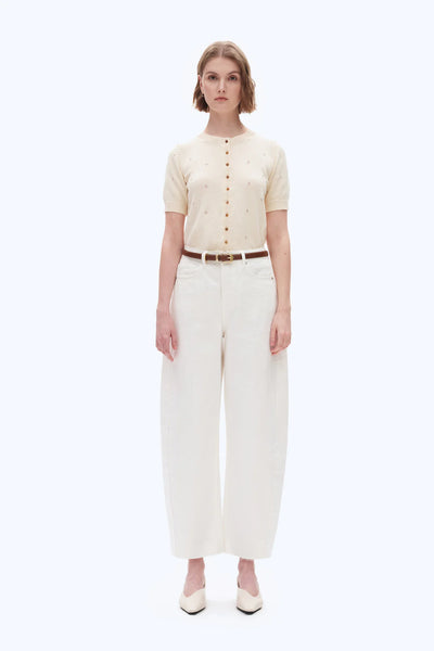 Bayeas - Super High Rise Barrel Jeans