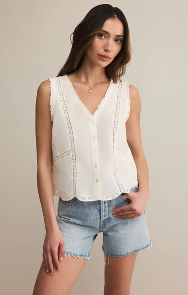 Z Supply - Tomi Embroidered Tank