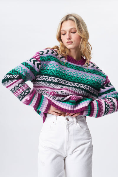 John & Jenn - Blaze Knit