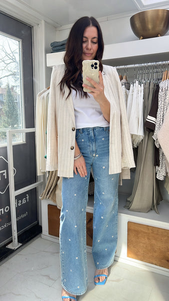 DAZE Denim - Far Out High Rise Wide Leg