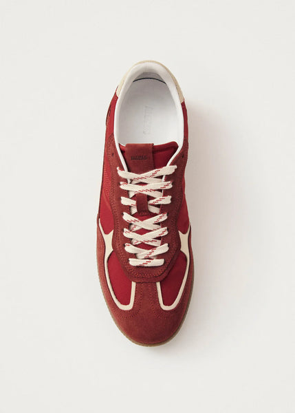 Alohas - 490 Rife Sheen Red Leather Sneakers