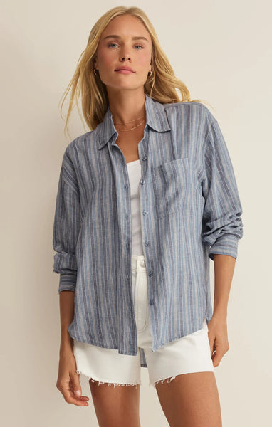 Z Supply - The Perfect Stripe Button Up