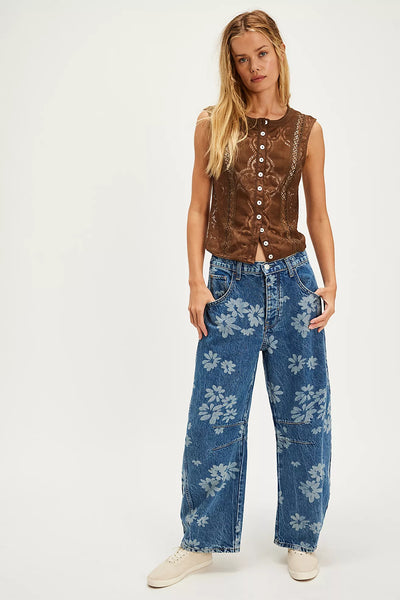 Free People - Good Luck Printed Barrel