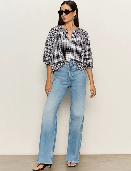 Sanctuary - Perfect Gingham Button Blouse