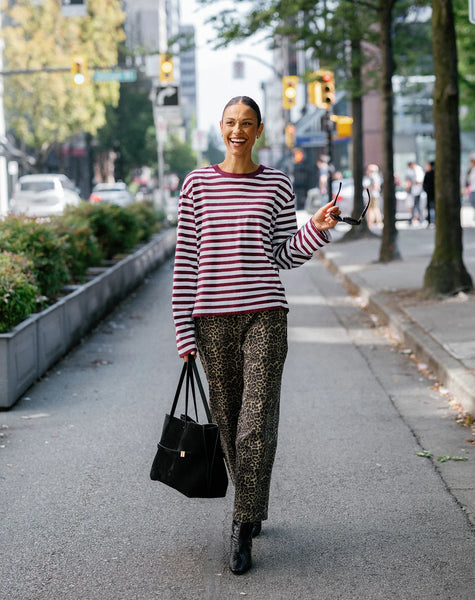 Brunette the Label - Long Sleeve Boxy Tee