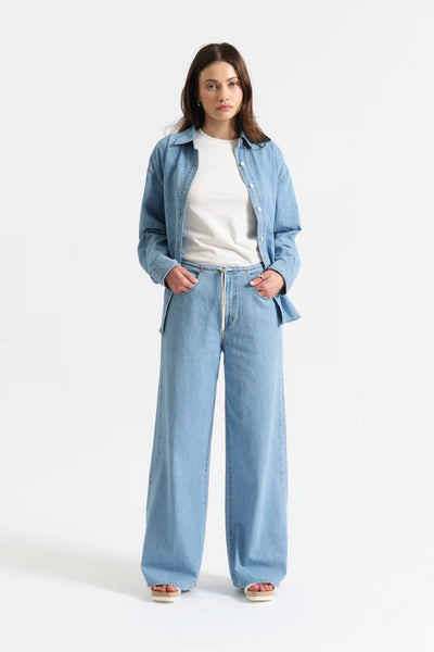 DAZE - Madison Mid Rise Wide Leg