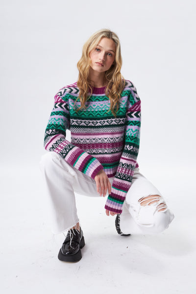 John & Jenn - Blaze Knit