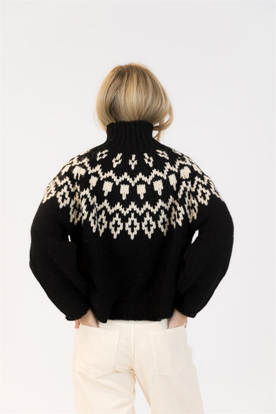 Lyla & Luxe - Aggie Fair Isle Crewneck Pullover