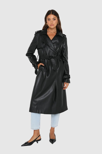 Madison the Label - Annie Trench Coat