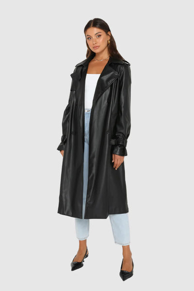 Madison the Label - Annie Trench Coat