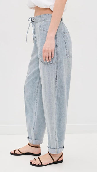 Daze - The Villa Drawstring Barrel Jean