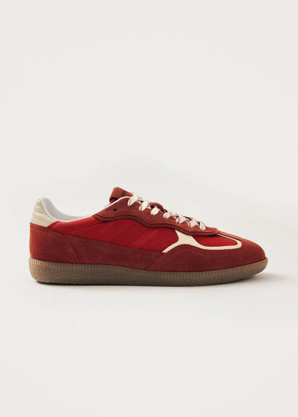 Alohas - 490 Rife Sheen Red Leather Sneakers