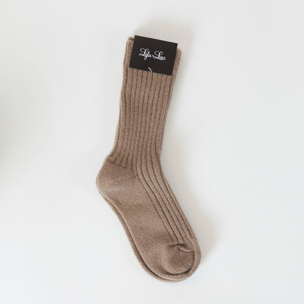 Lyla & Luxe - Cotton Cashmere Socks