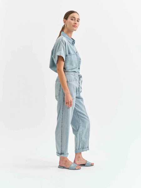 DAZE Denim - Villa Drawstring Barrel Leg Denim