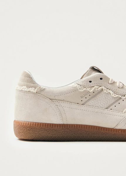 Alohas - 490 Cream Crochet Leather Sneakers