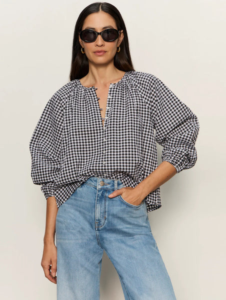 Sanctuary - Perfect Gingham Button Blouse
