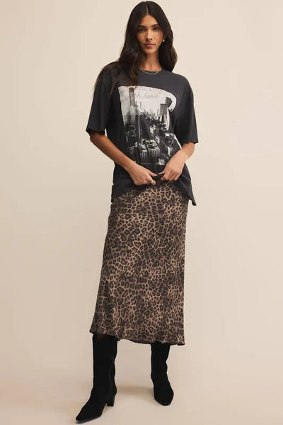 Z Supply - Izabel Leopard Skirt