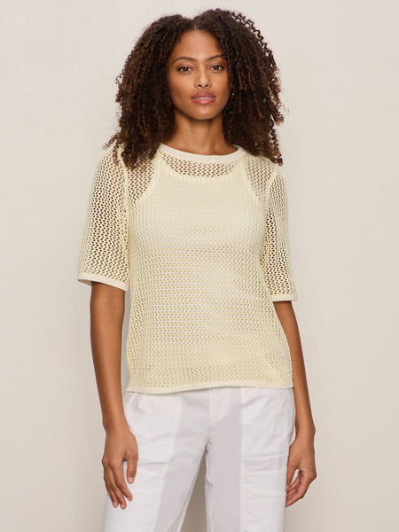 Sanctuary - Open Knit Sweater Tee