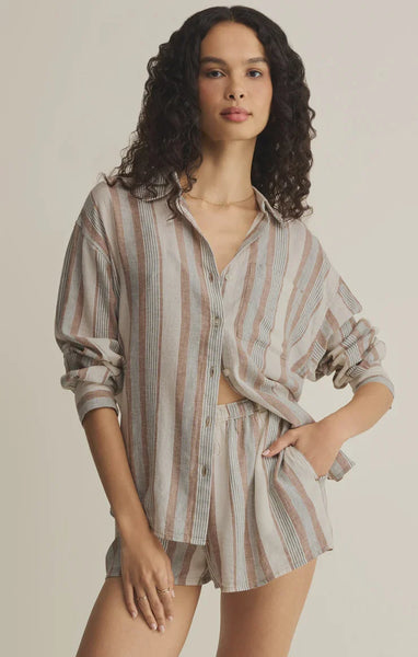 Z Supply - The Perfect Stripe Button Up