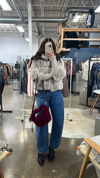 Rino & Pelle - Cheryl Faux Fur Bag