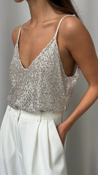 CHARLI - Sienna Sequin Camisole