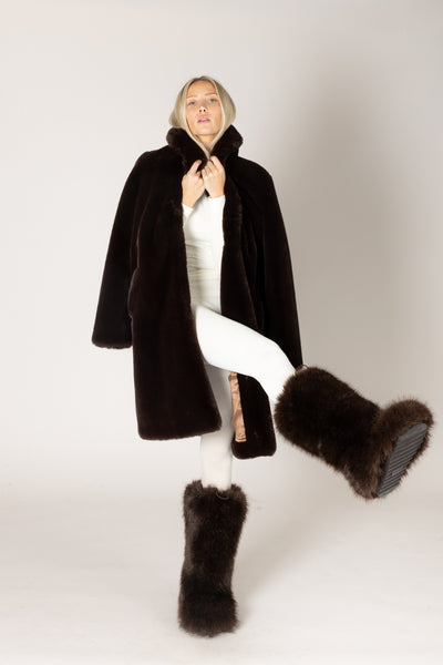 Lyla & Luxe - Kate Faux Fur Coat