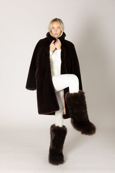 Lyla & Luxe - Kate Faux Fur Coat