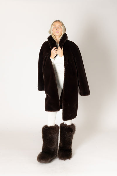 Lyla & Luxe - Kate Faux Fur Coat