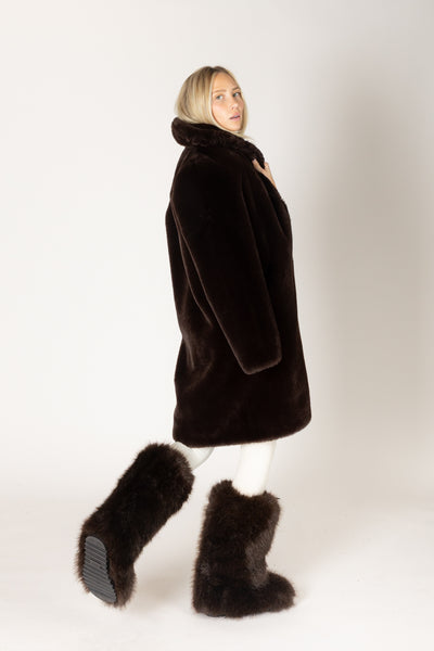 Lyla & Luxe - Kate Faux Fur Coat