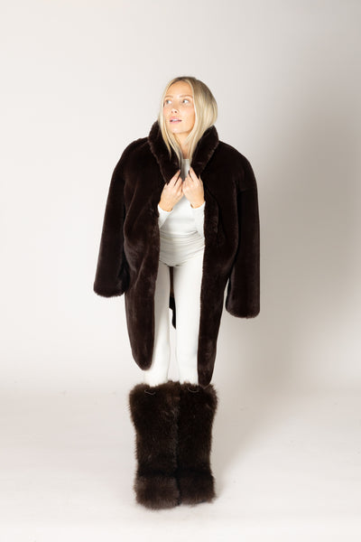 Lyla & Luxe - Kate Faux Fur Coat