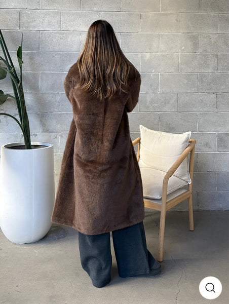 C’est Moi - Long Faux Fur Jacket