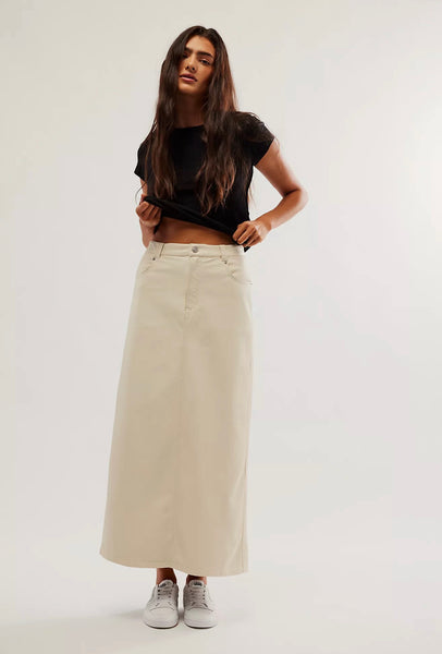 Free People - City Slicker Vegan Maxi