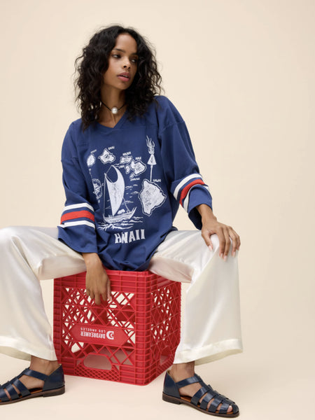 DAYDREAMER LA - Hawaii Map Hockey Jersey