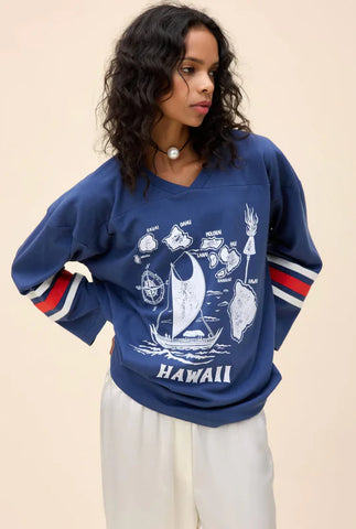 DAYDREAMER LA - Hawaii Map Hockey Jersey