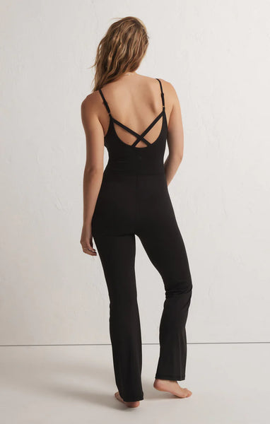 Z Supply - Get Moving Flare Jumpsuit
