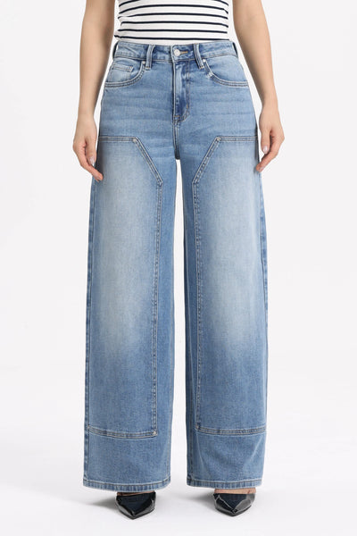 Bayeas - High Rise Barrel Jean