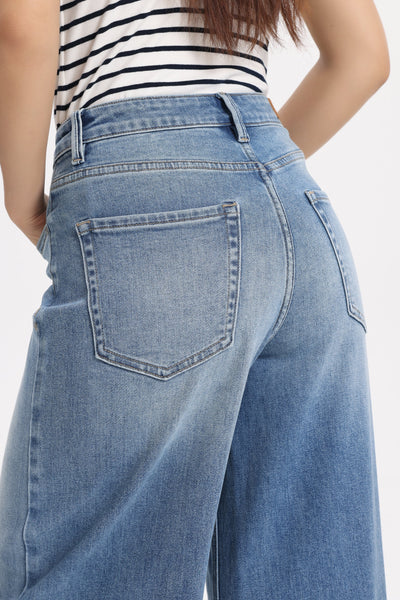 Bayeas - High Rise Barrel Jean