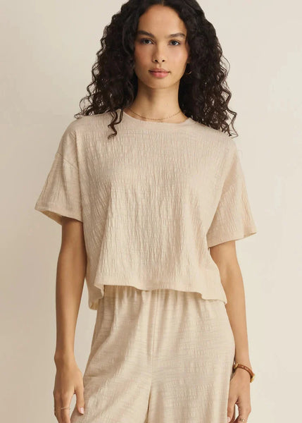 Z Supply - Sway Textured Crop Tee