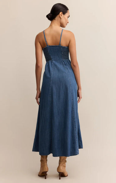 Z Supply - Angel Eyes Denim Midi Dress