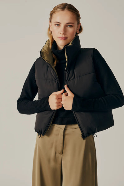 DÈLUC - Kansas Reversible Puffer Vest