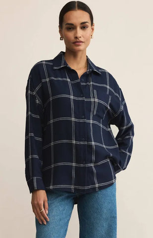 Z Supply - River Plaid Button Up