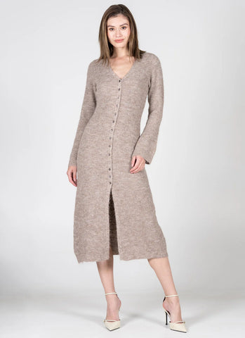 C’est Moi - Long Sweater Cardigan Dress