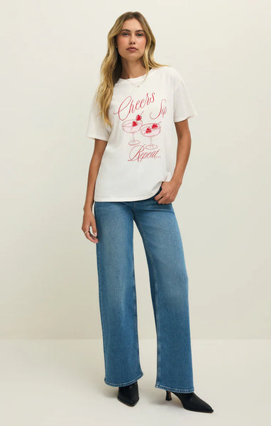 Z Supply - Cheers Boyfriend Tee