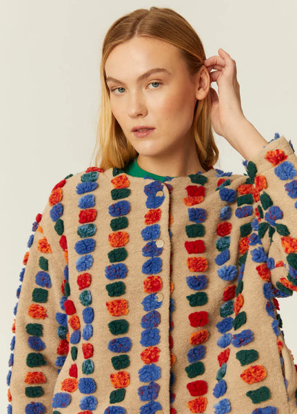 Pepa Loves - Pom Pom Coat (short)