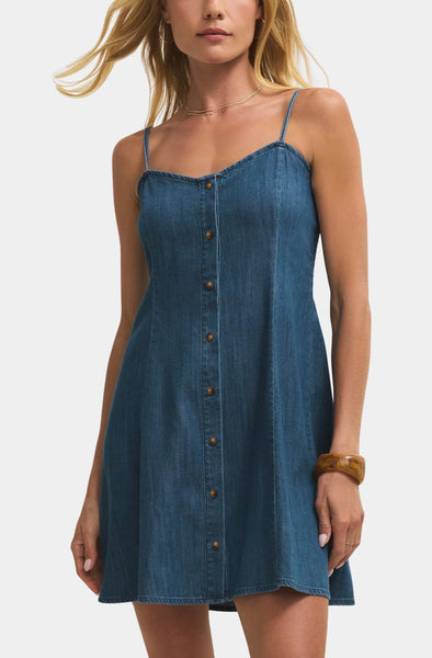 Z Supply - Angel Eyes Denim Mini Dress