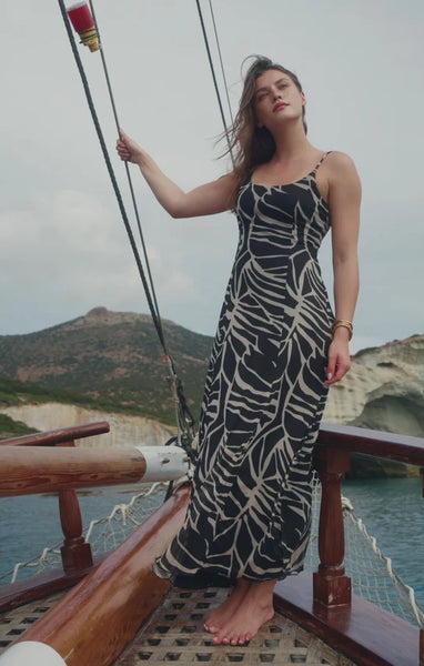 Z Supply - Charisma Tova Palm Midi Dress