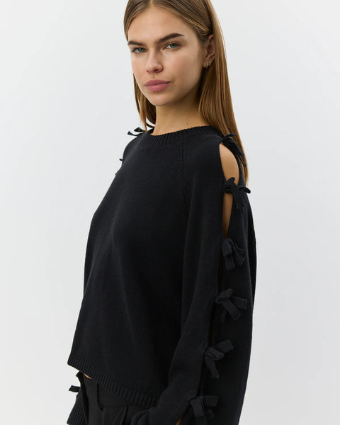 Sofie Schnoor - Permelisw Bow Knit Sweater