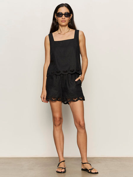 Sanctuary- Almost There Linen Shorts