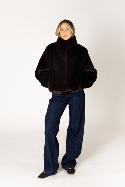 Lyla & Luxe - Kate Faux Fur Coat